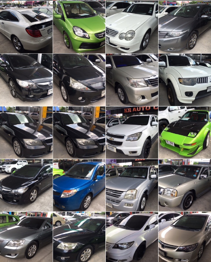 ภาพรวมรถเก๋ง รถกระบะ และรถยุโรปของ รับซื้อรถรามอินทรา